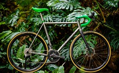 Custom titanium road disc bicycle WITTSON with Made in Germany components TUNE