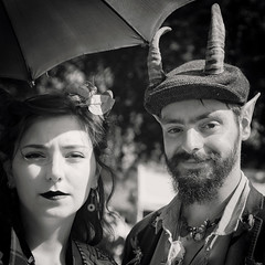 Sunday with the Steampunks - couples
