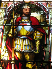 St George Stained Glass Window