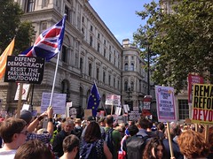 Defend Democracy, Downing Street, London
