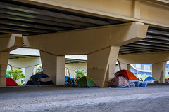 Homeless Encampment Milwaukee Wisconsin 8-30-19