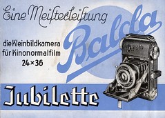 Balda Jubilette leaflet, c.1938
