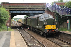 04.07.19 Castleton Station (BR Green 37057)
