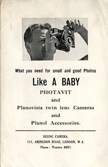 Photavit and Planovista leaflet, c.1937