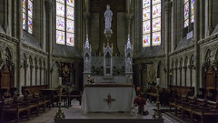 Dans le chœur de Notre-Dame-de-la-Recouvrance