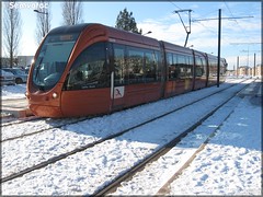 Alstom Citadis 302 – Setram (Société d'Économie Mixte des TRansports en commun de l'Agglomération Mancelle) n°1022 (Sarthe – Huisne)
