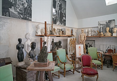 L'atelier de l'artiste (musée Paul Belmondo, Boulogne-Billancourt)