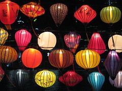 Chinese Lanterns by Day and by Night