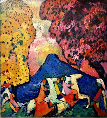 Vasily Kandinsky, Blue Mountain (1908–09)