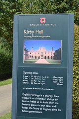 Kirby Hall, Northamptonshire.