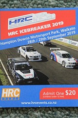 H.R.C. Icebreaker Race Meeting. Hampton Downs.28-9-2019
