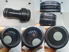 Angenieux Type 65 st 95-100mm Projection lens + Fuji 50R Fujifilm