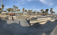 Venice Beach Skatepark, Venice Beach, California, USA