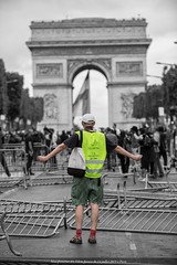 Paris, manifestation du 14 juillet 2019 des Gilets Jaunes