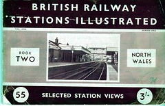 Stations North Wales Old Book