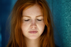 Redhead portraits: Floortje