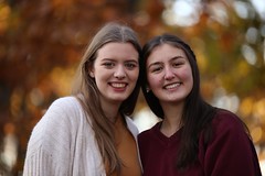 Megan and Maddie senior photos - autumn