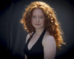 Redhead portraits: Mimi