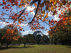 Unisphere In Fall; Queens, New York