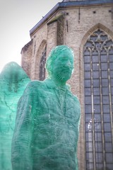 Zwolle: glazen engel Michael