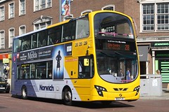 UK - Bus - First Eastern Counties - Double Deck - Wright Gemini or StreetDeck