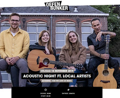 20191115 | Acoustic Night - For the love of music | Oefenbunker