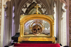 The Sacristry and the Skull of Saint Yves