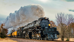 Union Pacific 4014 - Oklahoma and Kansas - November 2019