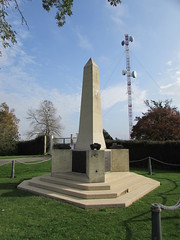 Pozières: Tank Corps Memorial (Somme)