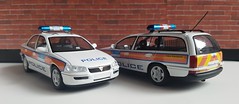 Police Vauxhall/Opel Omega 1/43