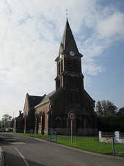 Pozières: Église Notre-Dame-de-l'Assomption de Pozières (Somme)