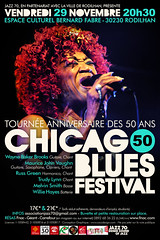 50ème  CHICAGO  BLUES  FESTIVAL