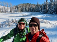 2019 December 1 - West Bragg Creek Telephone Loop Trail Cross-country Ski