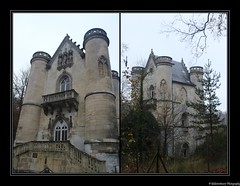Château de la Reine Blanche- Étang de la Loge- Coye-la-Forêt. Forêt de Chantilly- Oise- France