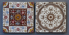 Victorian and Edwardian transfer printed tiles