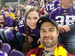Redskins vs. Vikings, Minneapolis, MN - October 24, 2019