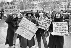 Manifestation à Paris pour les Retraites