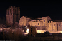 FR11 3450 L’abbaye Sainte-Marie. Lagrasse, Aude, Languedoc