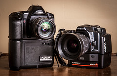 Kodak-Canon EOS-1n  DCS 3c (1995) / Agfa Actioncam (1995)