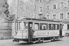 Trams d'Altdorf à Flüelen (ligne disparue) Suisse