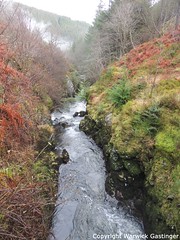 Severn Breaks Its Neck Waterfall Hafren Forest 