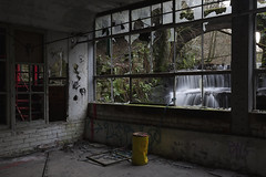 abandoned textile mill