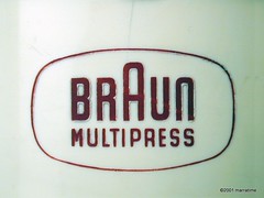 Braun Multipress centrifuga Artur - Arwin Braun 1952