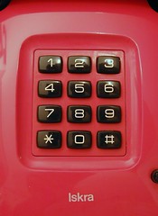 Iskra Telefono con combinatore ETA 80 Davorin Savnik 1979
