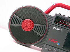 Philips D 8007 Roller Radio Cassette Recorder Graham Hinde 1981