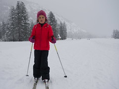 Skiing in Mazama, Jan 2020