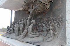 Satyagrah Statues, Dandi, Navsari, India.