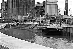 Bankside and Stoneferry in monochrome 5 January 2020