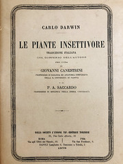 Darwin, Le piante insettivore 1878