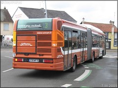 Irisbus Agora L GNV – Setram (Société d'Économie Mixte des TRansports en commun de l'Agglomération Mancelle) n°767